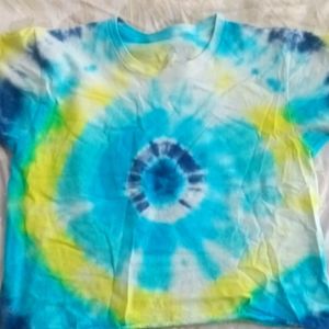 tye dye crop
